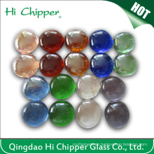 Colored Glass Gemstone Fire Pit